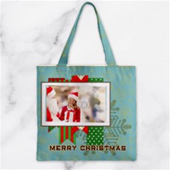 Zipper Grocery Tote Bag 