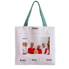 xmas - Zipper Grocery Tote Bag