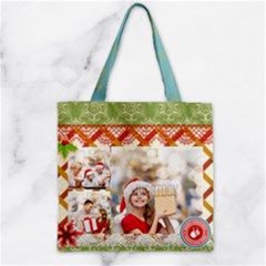 Zipper Grocery Tote Bag 