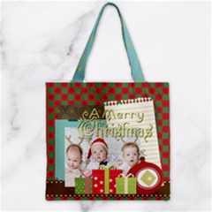 Zipper Grocery Tote Bag 