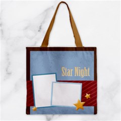 Zipper Grocery Tote Bag 