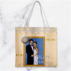 wedding - Zipper Grocery Tote Bag