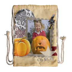 halloween - Drawstring Bag (Large)