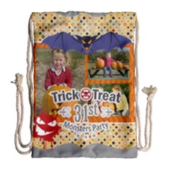 halloween - Drawstring Bag (Large)