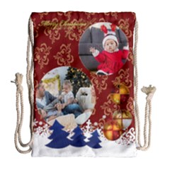 xmas - Drawstring Bag (Large)