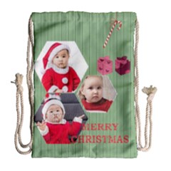 xmas - Drawstring Bag (Large)