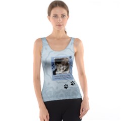 Cat Tank Top - Women s Basic Tank Top