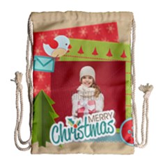 xmas - Drawstring Bag (Large)