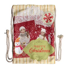 xmas - Drawstring Bag (Large)