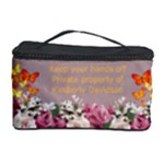 Roses and Butterfly Cosmetic storage case