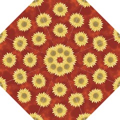Umbrella Sunflowers red3 - Folding Umbrella
