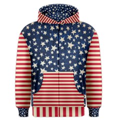 Patriotic Hoodie - Men s Zipper Hoodie