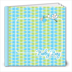 Introducing Baby Boy Book - 8x8 Photo Book (20 pages)