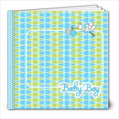 Introducing Baby Boy Book - 8x8 Photo Book (20 pages)