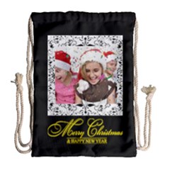 xmas - Drawstring Bag (Large)