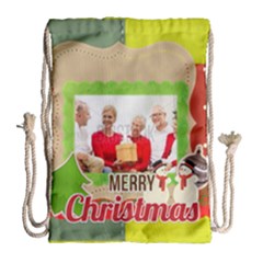 xmas - Drawstring Bag (Large)