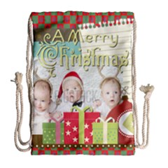 xmas - Drawstring Bag (Large)