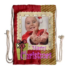 xmas - Drawstring Bag (Large)