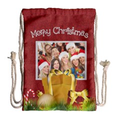 xmas - Drawstring Bag (Large)