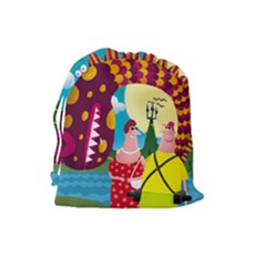 Drawstring Pouch (Large) 