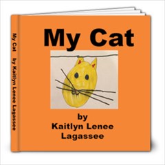 Kaitlyn s cat book - 8x8 Photo Book (20 pages)