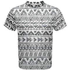 black pattern - Men s Cotton Tee