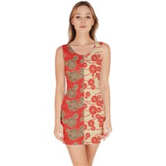 flower - Bodycon Dress