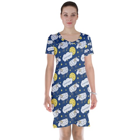 Short Sleeve Nightdress 