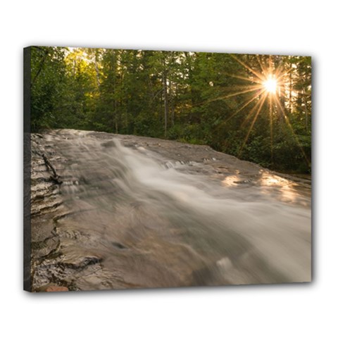 Siskwit Falls Star - Canvas 20  x 16  (Stretched)