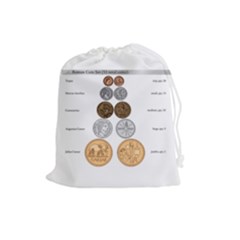 Roman Coin Bag - Drawstring Pouch (Large)