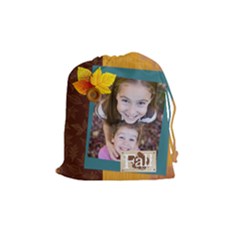 fall - Drawstring Pouch (Medium)