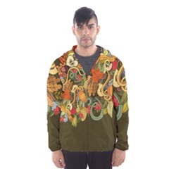 thanksgiving - Men s Hooded Windbreaker