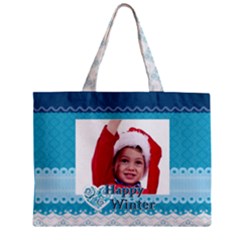 Zipper Mini Tote Bag 