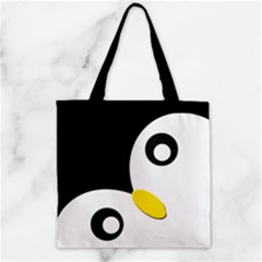 Zipper Grocery Tote Bag 