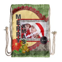 xmas - Drawstring Bag (Large)