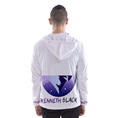 Men s Hooded Windbreaker 