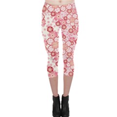 flower - Capri Leggings 