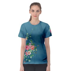 flower - Women s Sport Mesh Tee