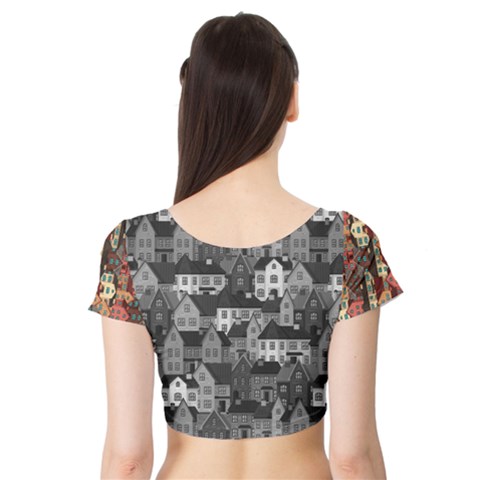 Short Sleeve Crop Top 