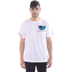 Here to inspire Retro Tee - Men s Sport Mesh T-Shirt