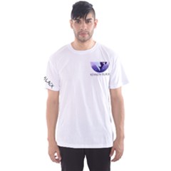 Here to inspire Retro Tee (purple)  - Men s Sport Mesh T-Shirt