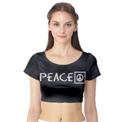 Short Sleeve Crop Top