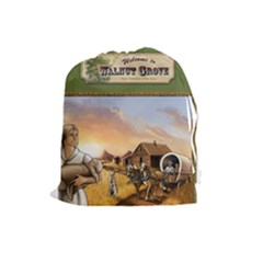 Walnut Grove Tile bag - Drawstring Pouch (Large)