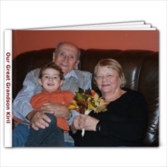 Our Great grandson - 7x5 Photo Book (20 pages)