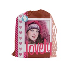 love - Drawstring Pouch (XL)