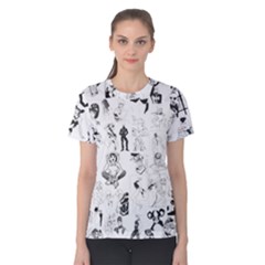 JoJo s Araki Sketches Shirt - Women s Cotton T-Shirt