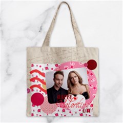 love - Zipper Grocery Tote Bag