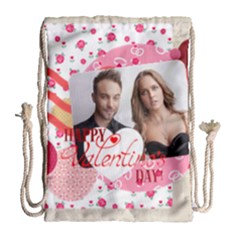 love - Drawstring Bag (Large)