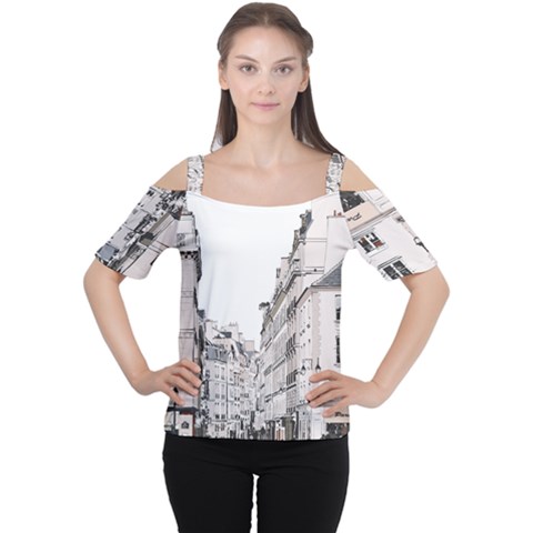 Cutout Shoulder T-Shirt 