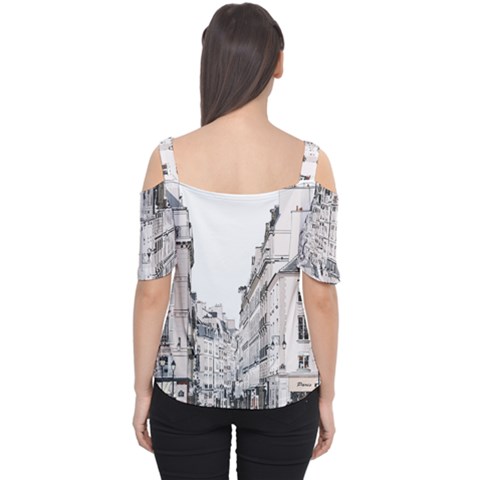 Cutout Shoulder T-Shirt 